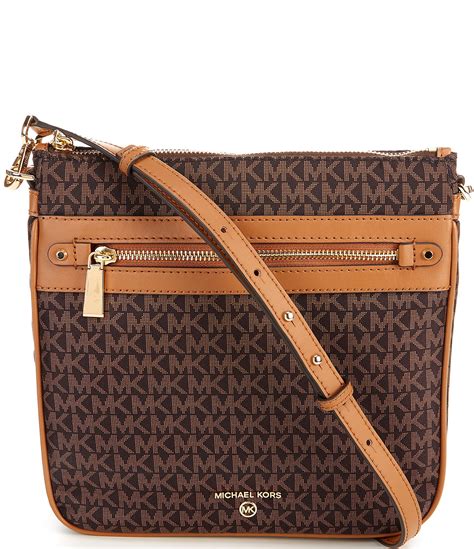 michael kors signature jet set large crossbody|michael kors jet set handbag.